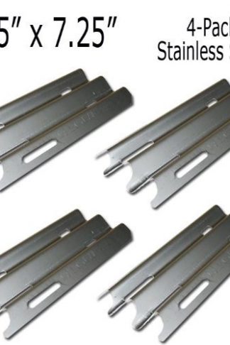 90081 4-PACK Stainless Steel Heat Plate Replacement for Vermont Castings and Jenn-Air Gas Grill Models by Vermont Castings