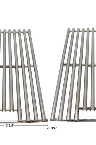 Grilling Corner Stainless Steel Cooking Grates (2-Pack) for Charbroil 463411911, 463241113, 466436515, 463411512, 463411712, 463449914, Kenmore 122.16134, 122.16134110, 415.1610621