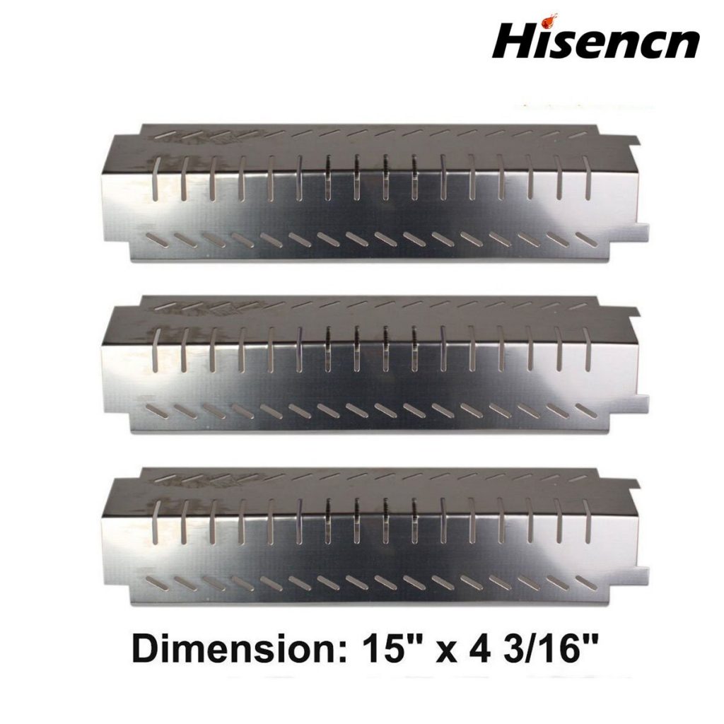 3Pack Stainless Steel Heat Plate Replacement for Charbroil, Costco