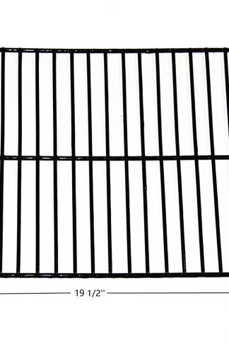 Hongso PCW003 Porcelain Steel Wire Cooking Grid Replacement for Charbroil, Thermos, Arkla Gas Grill Models (19 1/2'' x 11 1/4'')