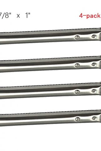 Hongso SBF781 (4-pack) BBQ Grill Stainless Steel Pipe Burners Replacement for Kenmore 122.16134, 122.16134110, 415.16107110, 720-0773 and Nexgrill Grill Models