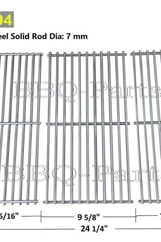 Hongso SCFS23 BBQ Stainless Steel Wire Cooking Grid Replacement for Select Gas Grill Models by Kenmore, Master Forge, Outdoor Gourmet and Others