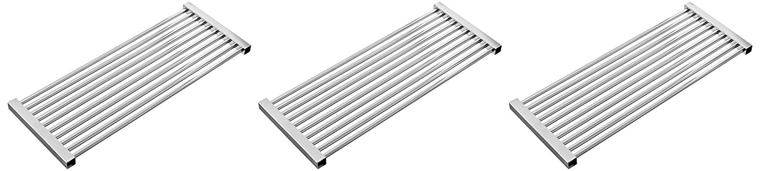 Music City Metals 56S23 Stainless Steel Tubes Cooking Grid Set Replacement for Select Gas Grill Models by Kenmore, Kmart and Others