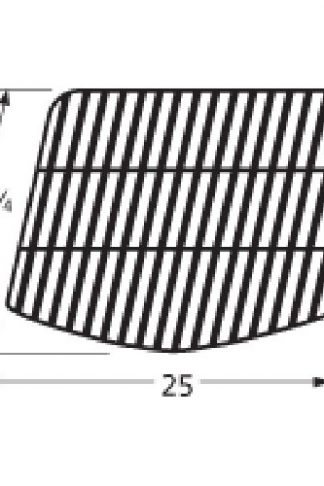 Music City Metals 59211 Porcelain Steel Bar Cooking Grid Replacement for Gas Grill Model Uniflame GBC920W1