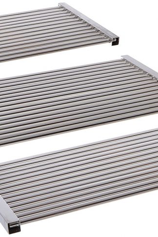 Music City Metals 5S463 Stainless Steel Tubes Cooking Grid Set Replacement for Select Gas Grill Models by Kenmore, Master Forge and Others