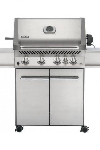 Napoleon P500RBPSS Prestige Propane Grill with Rear Burner Stainless Steel Doors and Lid