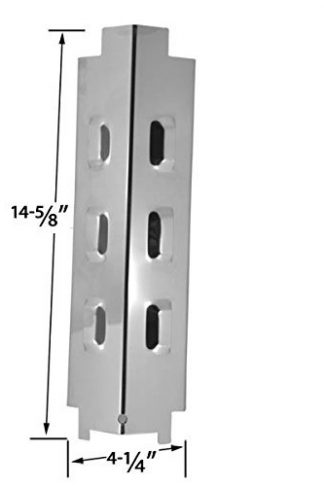 Replacement Stainless Steel Heat Plate for Kmart 640-641215405, Grill King 810-8425-S, Master Forge GD4825 & Charbroil 463441513, 463470109, 463622512 Gas Grill Models
