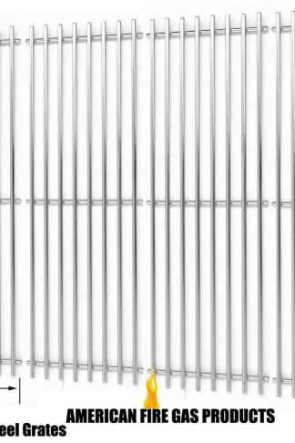 Stainless Cooking Grid for King Griller 3008, 5252 and Char-Griller 2121, 2123, 2222, 2828, 3001, 3030, 3725, 4000, 5050, 5252, 3008 Gas Grill Models, Set of 4