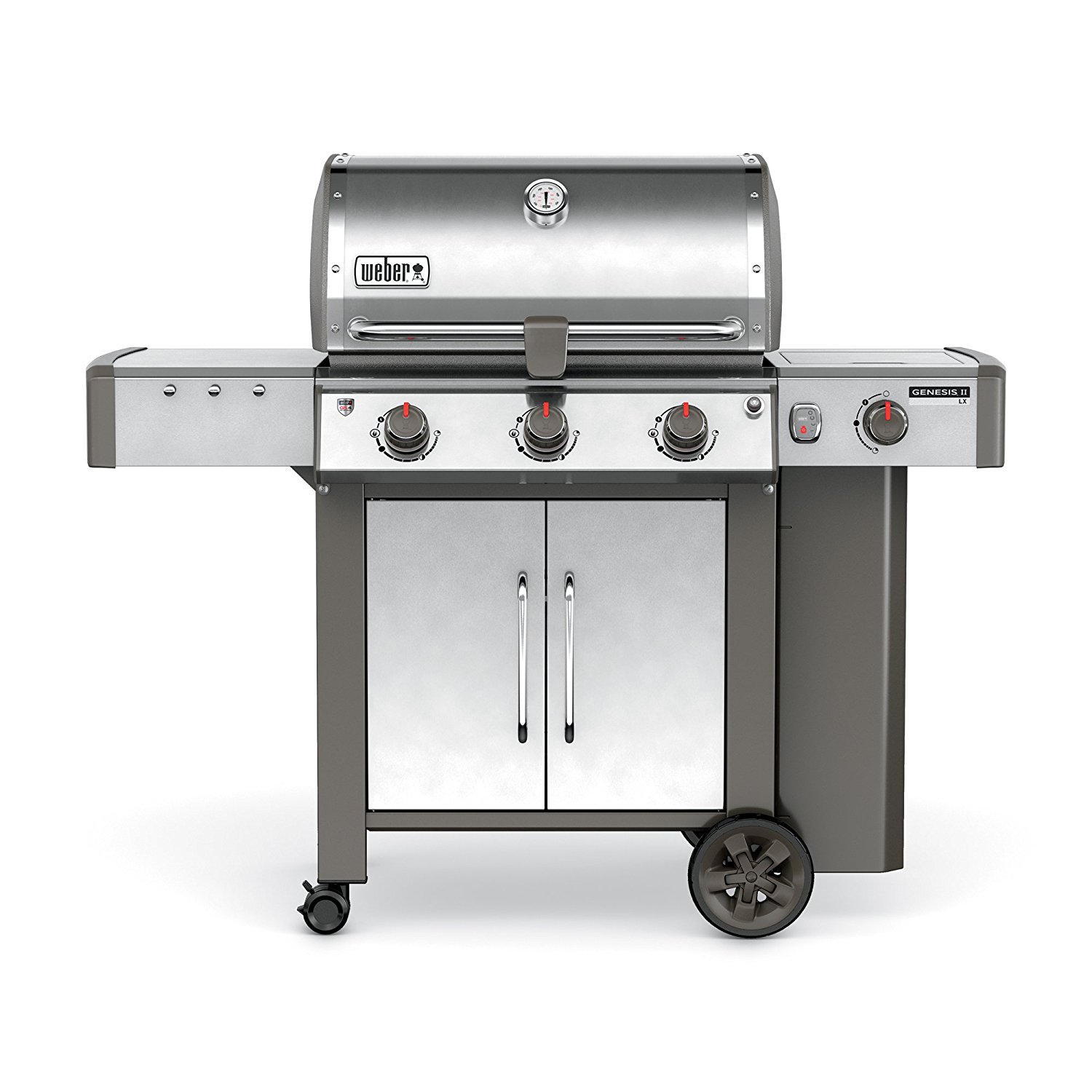Weber 61004001 Genesis II LX S-340 Liquid Propane Grill, Stainless Weber All Stainless Steel Grill