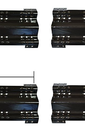 4 pack - Porcelain Steel Heat Plate Replacement for Select Brinkmann and Charmglow Gas Grill Models