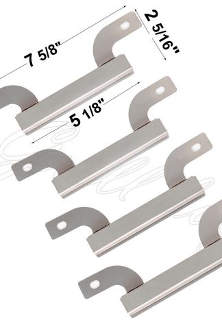 ATJ23(4-pack) Stainless Steel Crossover Tube Replacement for Select Gas Grill Models By Brinkmann and Others