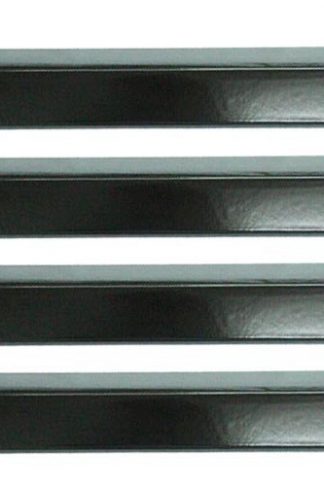 BBQ Replacement (4-pack) Gas Grill Porcelain Enamel Steel Heat Plate For Brinkmann Grill Models (Dims: 15 3/8" X 3 15/16")