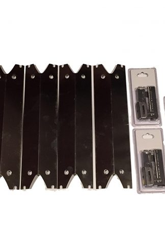 Brinkmann Set of Four Stainless Steel Heat Plates and Three Crossover channels for 810-2410-S, 810-2411-F, 810-2411-S, 810-3885-F, 810-3885-S, 810-4238-0, 810-9490-0