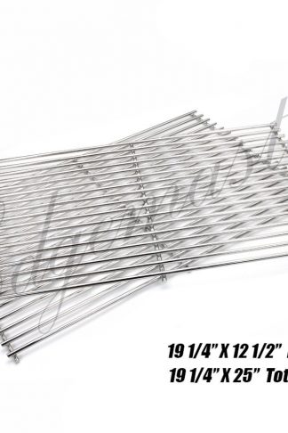 Edgemaster BBQ Stainless Steel Wire Cooking Grid Replacement Parts Models for Select Brinkmann, Charmglow, Jenn-Air 720-0511 ; Nexgrill 720-0057 and Turbo Gas Grill Models