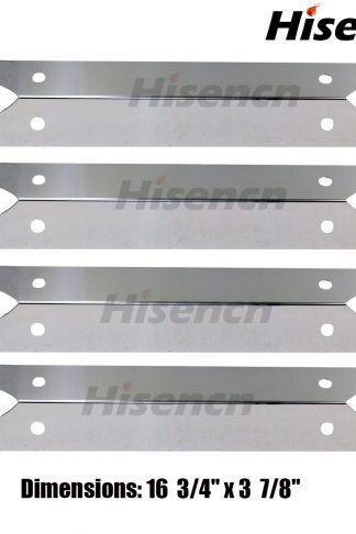 Hisencn SP7311 (4-pack) Stainless Steel Heat Plate for Brinkmann, Charmglow Models Grills