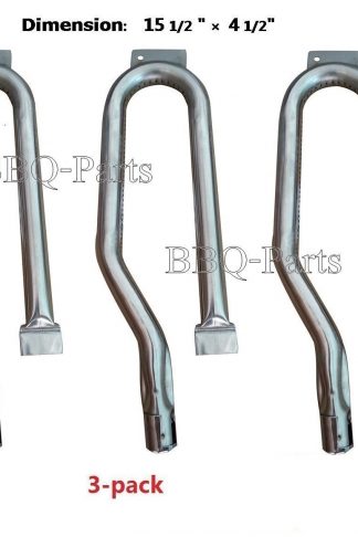 Hongso SBF431 (3-pack) Stainless Steel Pipe Tube Burner Replacement for Members Mark BQ05046-6, Sam's Club, Outdoor Gourmet Grill