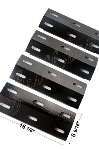 LTH41(4-pack) Porcelain Steel Heat Plate Replacement for Select Ducane Gas Grill