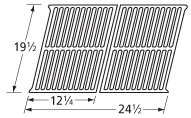 Music City Metals 565S2 Stamped Stainless Steel Cooking Grid Replacement for Select Ducane Gas Grill Models, Set of 2