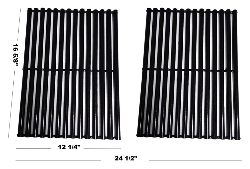 Porcelain Steel Gas Grill Cooking Grid/Cooking Grates, Replacement for