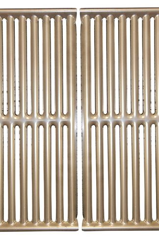 Stamped stainless steel cooking grid