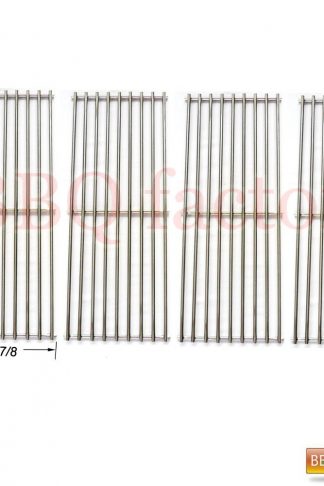 bbq factory Stainless Steel Wire Cooking Grid JCX531(4-pack) Replacement for Select Gas Grill Models by Nexgrill, Perfect Flame and Others
