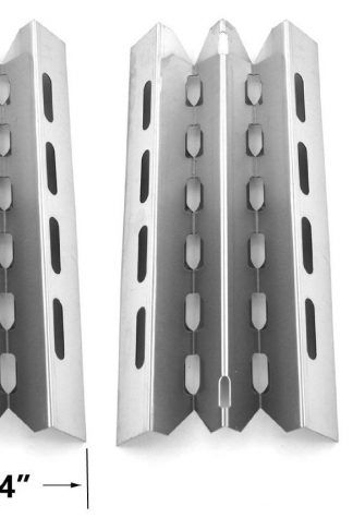 3 PACK Stainless Steel Heat Plate Replacement for select Huntington 6666-54, Sterling 496554, 4965-54L, 4965-57, 4965-64, 4965-67 and Broil King 986984r Gas Grill Models