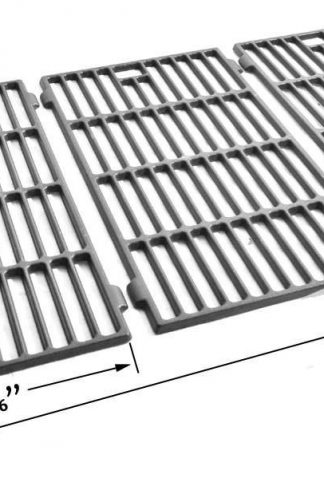 Cast Grates For Kitchen Aid Models : 720-0727, 720-0745, 720-0745A, 720-0819 & Life@Home PH603SB Gas Grill Models, Set of 3