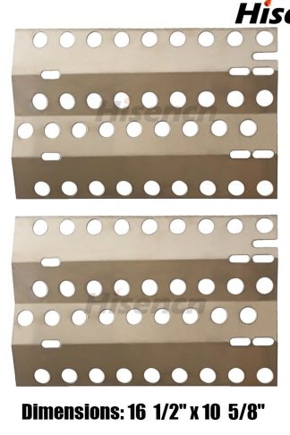 Edgemaster BBQ Replacement Stainless Steel Heat Plate Replacement for Select DCS Gas Grill Models ( 161/2" x 10 5/8")