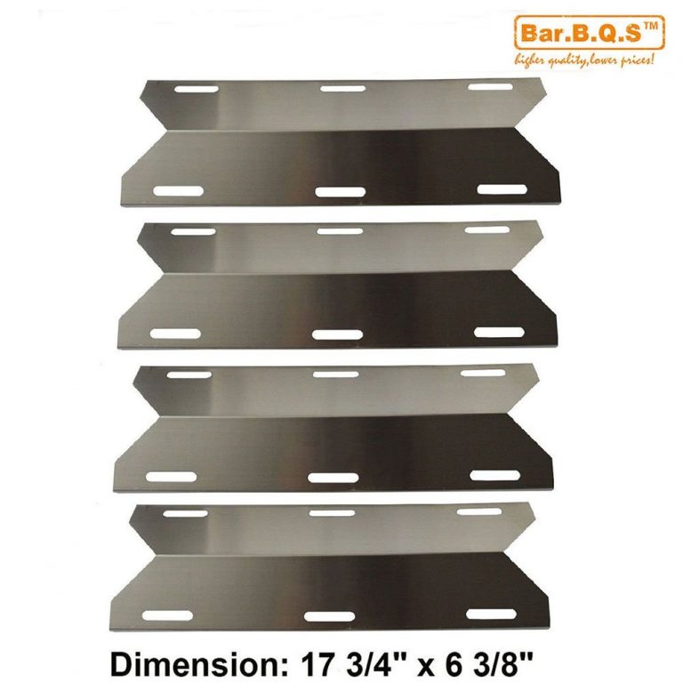 Replacement 91231(4 Pack 17 3/4) Stainless Steel Gas Grill Heat Plate