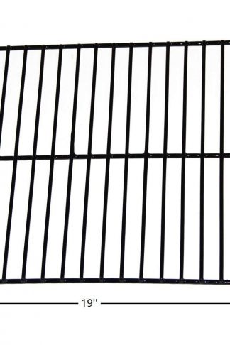 Hongso PCW002 Porcelain Steel Wire Cooking Grid Replacement for Arkla, Broilmaster, Charbroil, Charmglow, Kenmore Gas Grill Models (19'' x 11 3/4'')