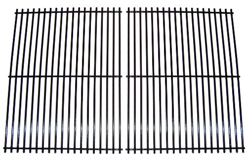 Music City Metals 58572 Porcelain Steel Wire Cooking Grid Replacement for Select North American Outdoors Gas Grill Models, Set of 2