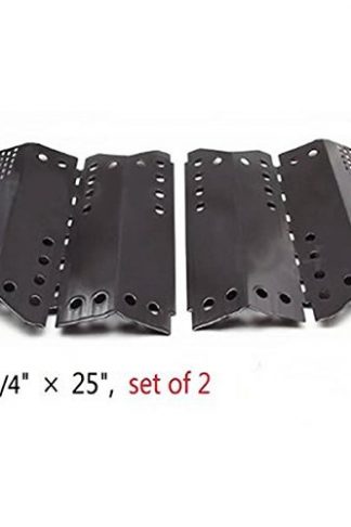 Zljiont Porcelain Steel Heat Plate Replacement for Gas Grill Model Stok SGP4330SB - 2 Set
