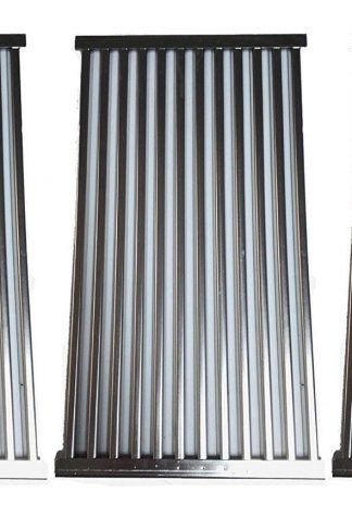 BBQ ration Set of 3 Stainless Steel Tubes Cooking Grid Replacement for Select Gas Grill Models by Kenmore, Master Forge and Others
