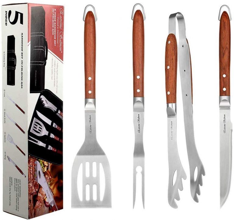 Barbecue Tools, Grill Set Stainless Steel Grill