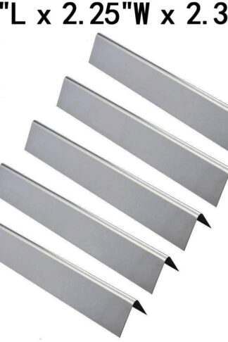 GasSaf Flavorizer Bar 304 Stainless Steel Replacement for Weber Genesis 300,E310,S310,E330,EP310,EP320,EP330,S310,S330 Series Grill(5 Packs)