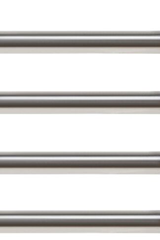 Hisencn (4-Pack Universal BBQ Gas Grill Replacement Straight Stainless Steel Pipe Tube Burner for BBQ Pro, Kenmore Sears, K Mart Part, Members Mark Part, Outdoor Gourmet