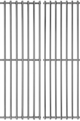 Hisencn Stainless Steel Cooking Grids Grates Grill Grid Replacement for Thermos Grill Parts 461252605, Kirkland Front Avenue 463230703, Charbroil 463261306, Kenmore, Master Chef, BBQ Pro, 16 5/8 inch