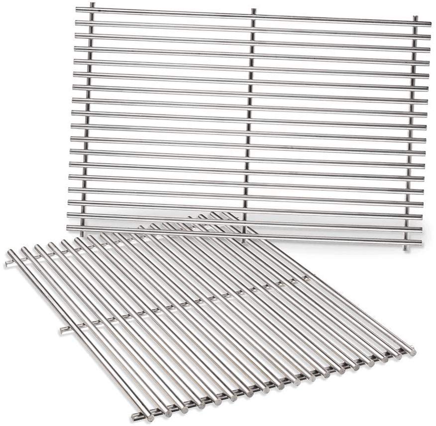 BBQ Grill Grate 19-1/2 Inch Cooking Grate Stainless Steel 6mm Solid Rod Weber Genesis Ii E 310 Stainless Steel Grates