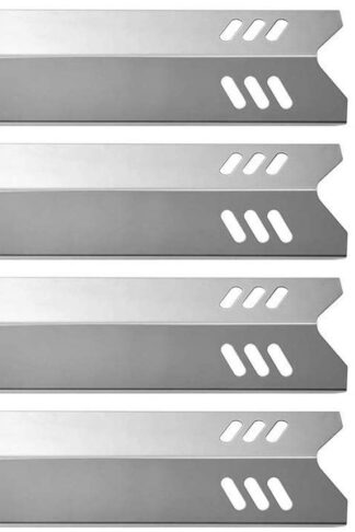 BBQration Grill Replacement Parts Heat Plate for Backyard Grill BY13-101-001-13, BY14-101-001-02, BY15-101-001-02, Dyna-Glo, Uniflame GBC1059WB, BHG, 15 inch Stainless Steel Heat Plate (5-Pack)