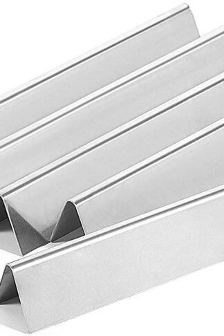 Broilmann Weber 7620 Gas Grill Stainless Steel Flavorizer Bar Replacement Set (5 Pack) for Gas Grills, Weber 300 Series Gas Grill Vaporizor Bar Aftermarket(17.5 x 2.25 x 2.375inches, 16 Ga.)