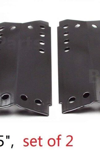 Hongso PPD332 Porcelain Steel Heat Plates, Heat Shield, Heat Tent, Burner Cover, Vaporizor Bar Replacement for Gas Grill Model Stok SGP4032N, SGP4130N, SGP4330, SGP4330SB, Set of 2 (14 1/4 X 25)