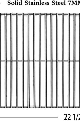 Votenli S5421A (1-Pack) Stainless Steel Cooking Grid Grates for Charbroil 463722313, Charbroil 463722314, Charbroil 463742111
