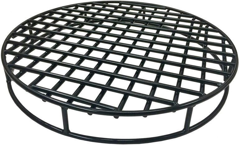 Fire Pit Grate Round Premium Heavy Duty Steel Grate For Outdoor