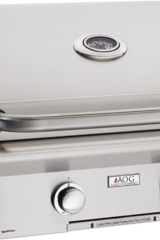AOG American Outdoor Grill L-Series 24-Inch 2-Burner Built-in Propane Gas Grill with Rotisserie - 24PBL