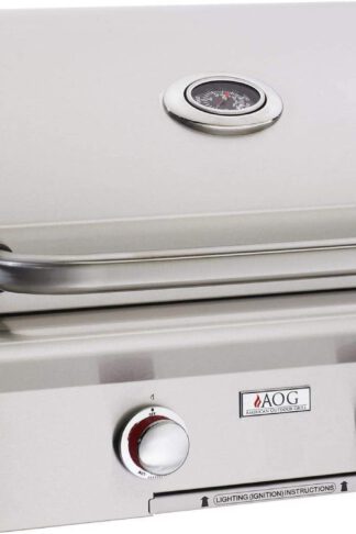 AOG American Outdoor Grill T-Series 24-Inch 2-Burner Built-in Propane Gas Grill - 24PBT-00SP