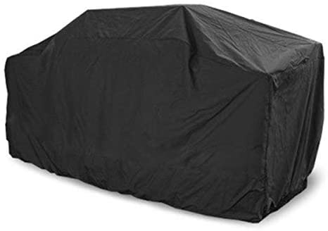 Barbecue Grill Cover Gas BBQ Cover Waterproof Patio UV & Fade Resistant Heavy Duty for Most Grill Brands Weber Char-Broil Nexgrill Holland Brinkmann Jenn Air and Kenmore 75” XX-L Outdoor (XXL, Black)