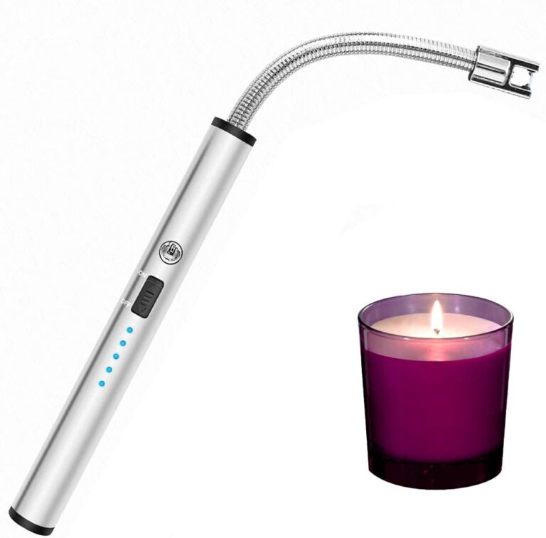 Candle Lighter, Long Flexible Reusable Arc Lighter USB Rechargeable