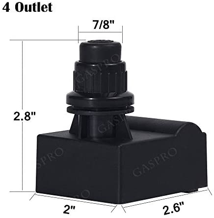 GASPRO Durable Grill Igniter 4 Outlet Replacement for Kenmore, Charbroil, Brinkmann, Nexgrill, Ducane Grills, Easy to Install