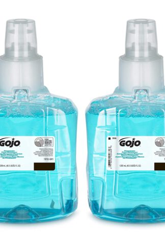 GOJO Pomeberry Foam Handwash, Pomegranate Scent, 1200 mL Hand Soap Refill for GOJO LTX-12 Dispenser (Pack of 2) - 1916-02