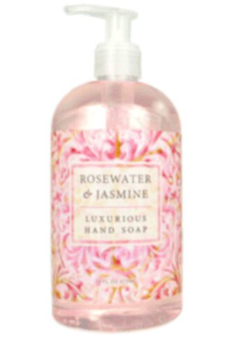 Greenwich Bay Trading Co. Luxurious Hand Soap, 16 Ounce, Rosewater & Jasmine